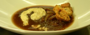 M-Soupe à l’oignon caramélisé