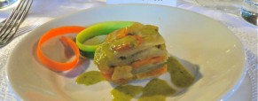 Millefeuilles de légumes au pistou