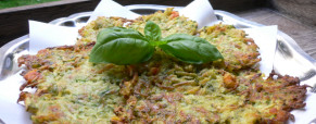 Galettes de courgettes
