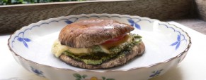 Portobello burger