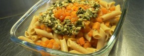 Penne au potiron