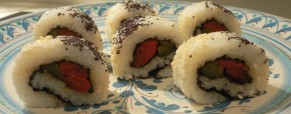 Vegan hosomaki et uramaki