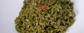 Risotto au noir sans seiche