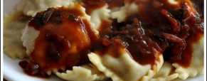Ravioli farcis aux champignons