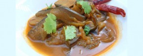 Recette indienne Curry d’aubergines