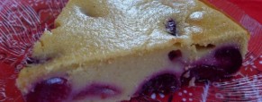 Clafoutis aux cerises (Vegan)