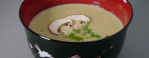 Soupe de edamamé