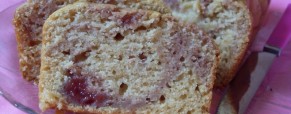 Cake vanille fraise (Vegan)