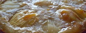 Tarte amandine, pommes poires (Vegan)