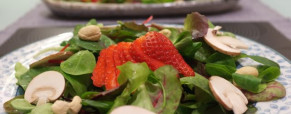 Salade de fraises