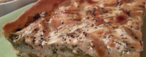 Quiche aux poireaux (Vegan)