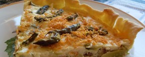 Quiche aux asperges vertes (Vegan)