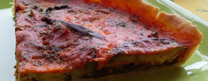 Tarte aux aubergines (Vegan)