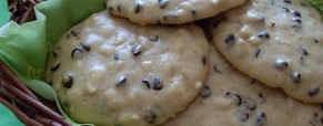 Cookies amande et pépites de chocolat (Vegan)