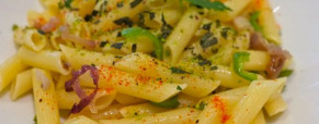 Penne ajo et ojo