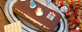 Bûche de Noël sans gluten