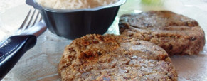 Steaks, lentilles sarrasin (Vegan)