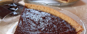 Tarte chocolat noix de coco