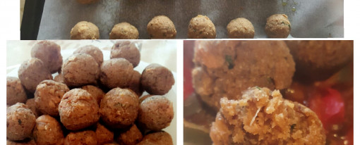 Mini boulettes à la protéine de soja